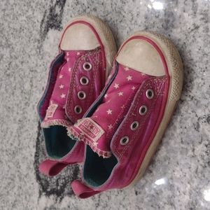 Converse all star pink sneakers